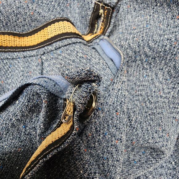 40s Vintage Custom Made Blue Gabardine Skirt (s) Suit - M - Picture 10 of 11